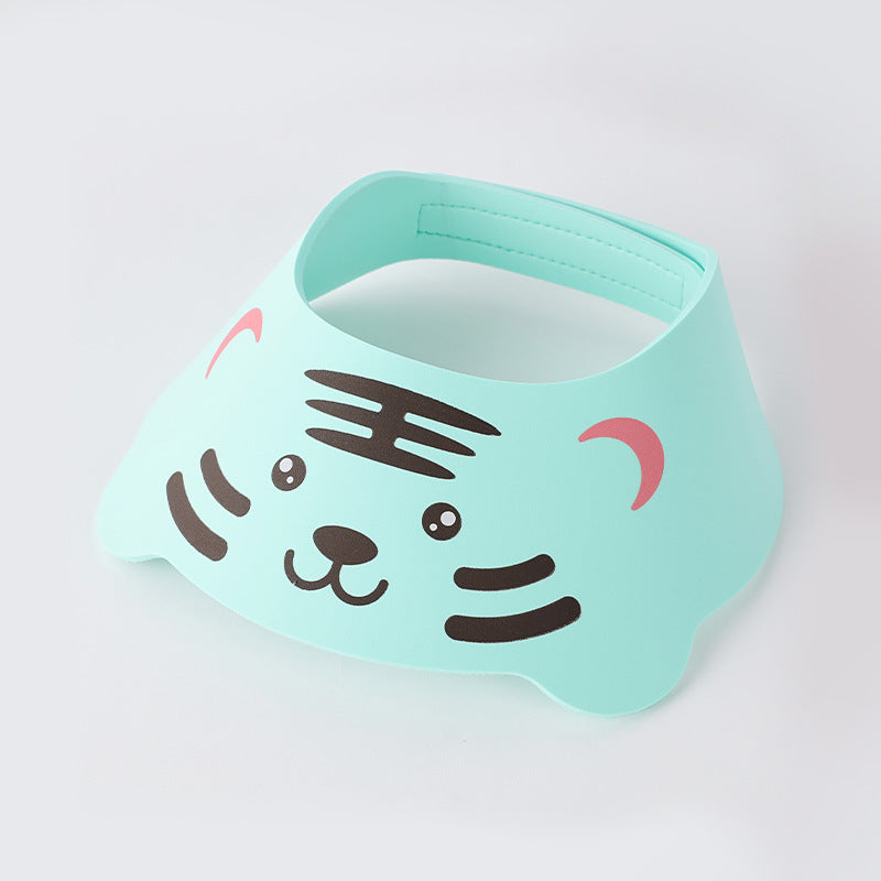 Gorro Protector para Baño de Bebé con Diseño de Dibujos Animados (1pc)