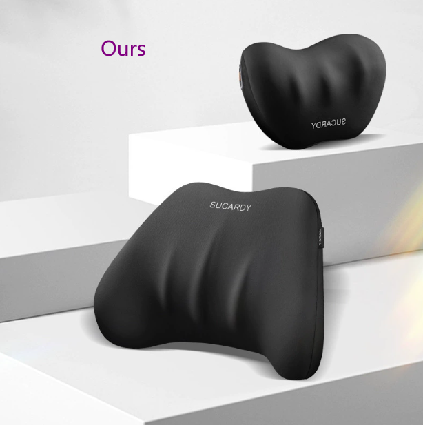Cojín de Espuma Viscoelástica para Cuello de Coche para Todas las Estaciones
