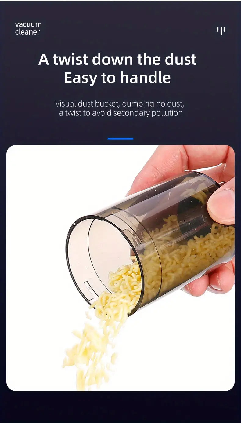 Aspiradora Inalámbrica para Coche con Potente Succión