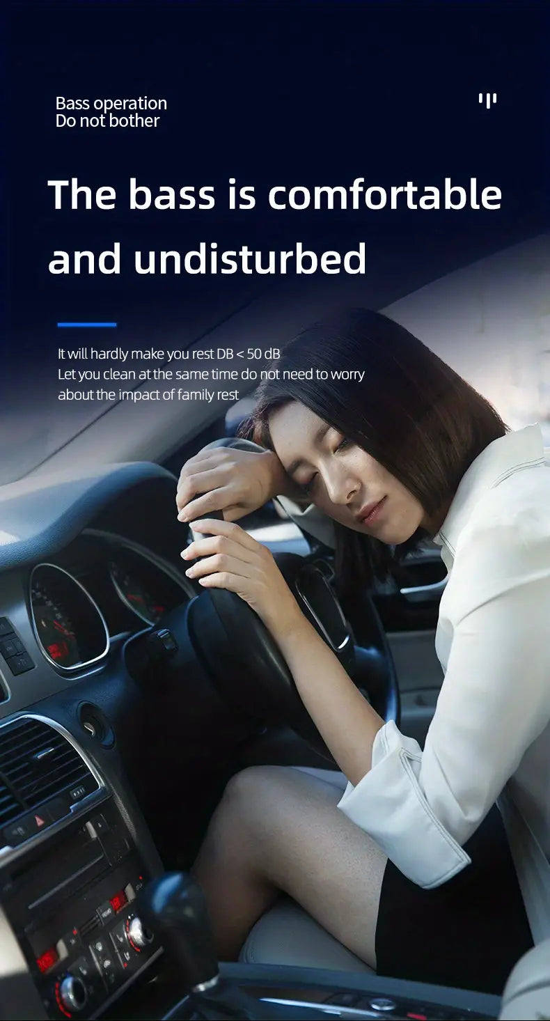 Aspiradora Inalámbrica para Coche con Potente Succión